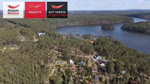 Jezioro Garczyn działka z 4 domkami po 20,45m2