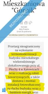 Mieszkanie 3 pokoje 63 m2 Ligota Katowice Płochy 4 z wyposażeniem,...