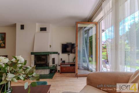 Dwupoziomowy apartament z ogrodem - osiedle Wólki