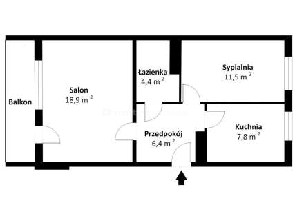 Orunia Grn. - przestronne, 2-pokojowe mieszkanie