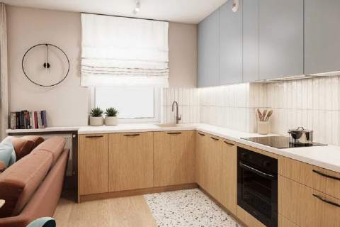 Nowoczesne 3-pokoje z dużym balkonem, 48.50m2, Os.Tyniec