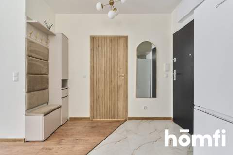 Nowoczesne dwa pokoje, balkon, pierwszy najem