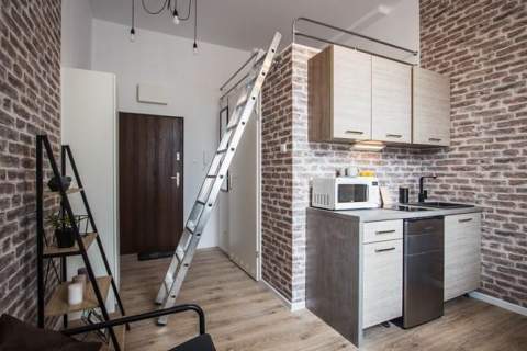 Studio z antresolą w centrum, ul.Mielczarskiego 16