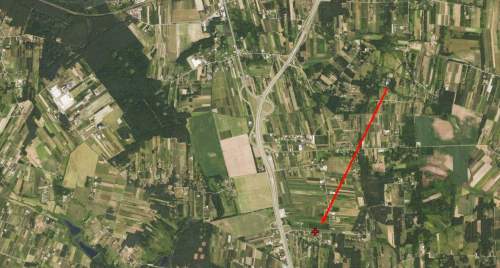 Działka z MPZP TARCZYN-Kopana ulica Graniczna