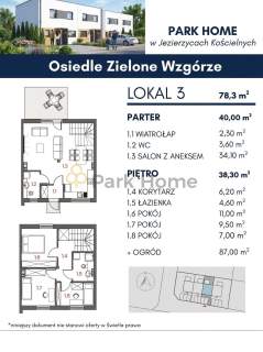 Nowoczesny dom 78 m ogród