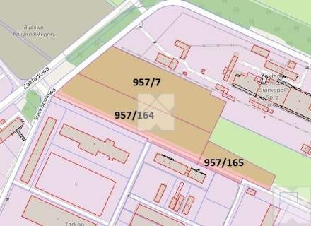 Działka przemysłowa 2,47 ha Tarnobrzeg - Machów