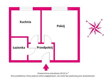 Kawalerka z osobną kuchnią Stary Mokotów