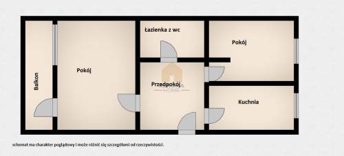 Słoneczne mieszkanie z dużym balkonem na Podzamczu