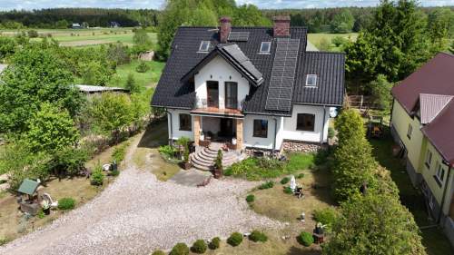 Przy samym jeziorze Serwy Domy 280 m2 i 180 m2