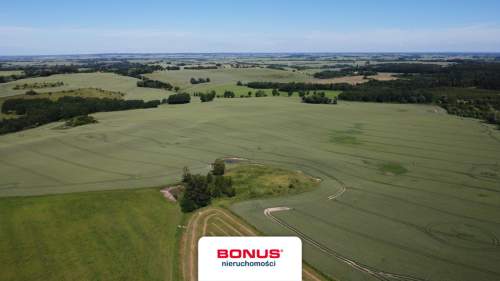 Duża działka 5858 m2 z WZ na Warmii gm. Kolno