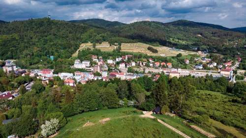 WIDOKOWA DZIAŁKA 2 181 m W KRYNICY-ZDROJU.