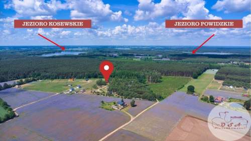 Budowlana MPZP 931 m Skrzynka obok 2 jezior