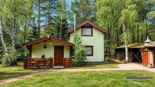 Gotowy domek nad jeziorem Dołgie