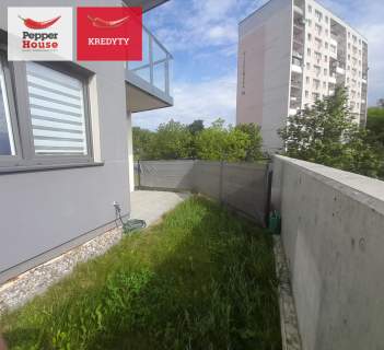 Studio z oddzielną kuchnią sypialnią i ogródkiem