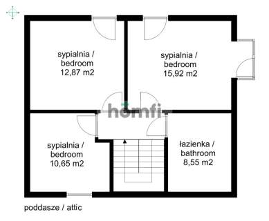 Dom bliźniak z ogrodem Parkowe Wzgórze Mogilany