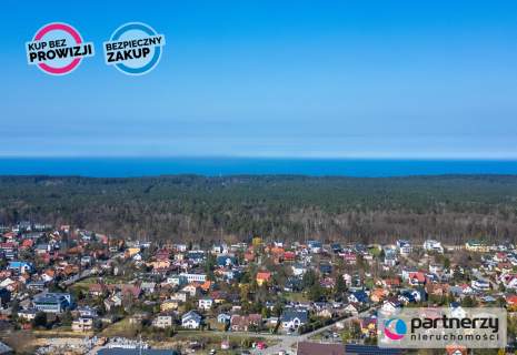 Działka budowlana 1067m2 w Stegnie, prąd woda