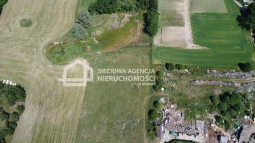 Działka w Glinczu blisko S6, WZ w trakcie, 1020 m2
