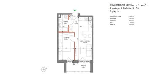 Nowoczesne 2 pokoje ustawne balkon Zabłocie