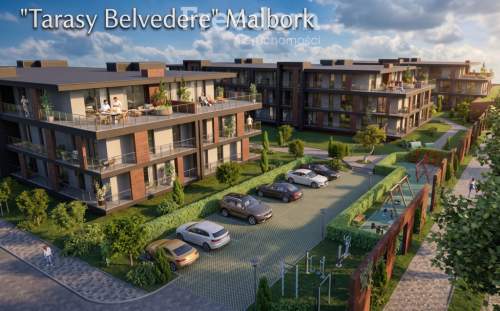 Tarasy Belvedere w Malborku.