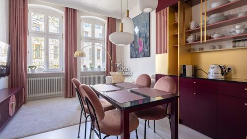 Designerskie mieszkanie z widokiem na zieleń