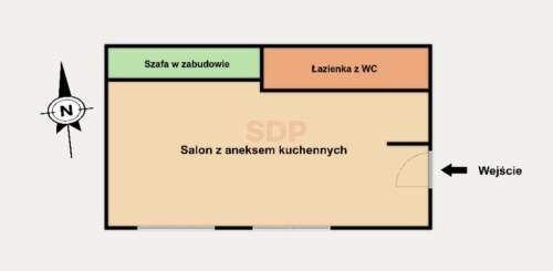 Kawalerka w ścisłym Centrum przy Politechnice