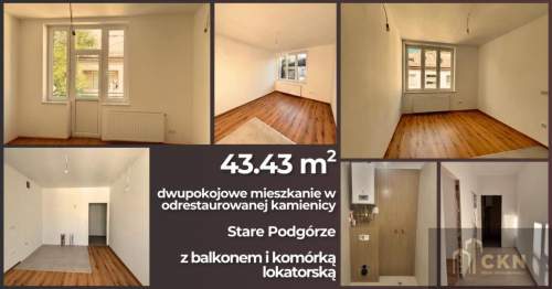 Kamienica po remoncie, 2 pokoje balkon