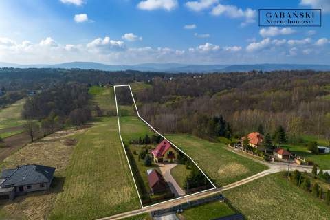 DOM Z DUŻĄ DZIAŁKĄ 1,34 HA - SIEPRAW BLISKO KRAK