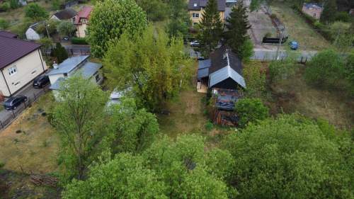 Działka 1200 m i budynki