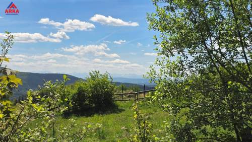 Działka budowlana 10 ar Widok na Beskidy i Tatry