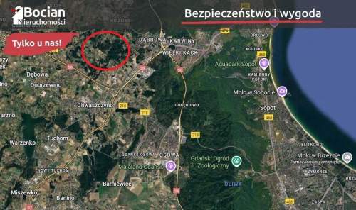 Uzbrojona, płaska, wz na 5 budynków 10 lokali 