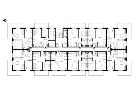 Ostatnie mieszkanie 6.800 m2/Wielewska 22