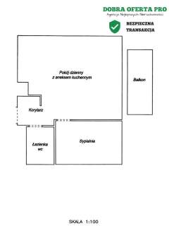 Jasne mieszkanie z opcją 3 pokoi