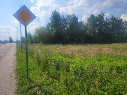 Działki budowlane MPZP i mediami w drodze Sędziszów Młp.