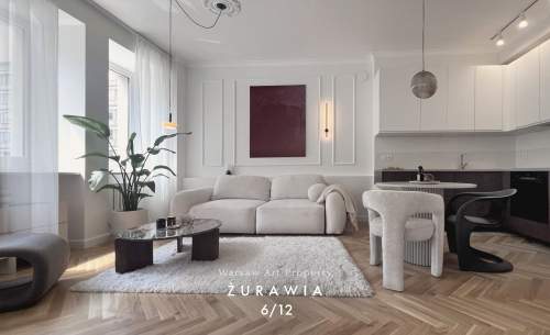 ŚRÓDMIEŚCIE PŁD. UL. ŻURAWIA PRZY PLACU 3 KRZYŻY 43,5 M2/ 2 POKOJ