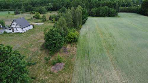 Działka budowlana 3000 m2 w Siekierce gm. Chotcza
