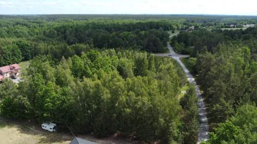 Działka budowlana 3000 m2 w Siekierce gm. Chotcza