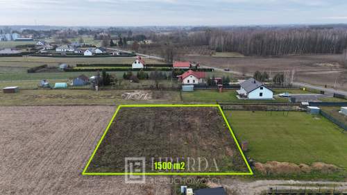 Działka budowlana - 1500 m2 - Ludwin