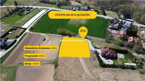 Wspaniała działka budowlana w Książniczkach 21,5a