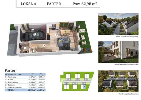 Nowy dom bliźniak 130 m2 / Borowa Góra / Jezioro Zegrzyńskie...