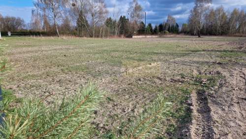 Działka budowlana 1500 m z MPZP, płaska