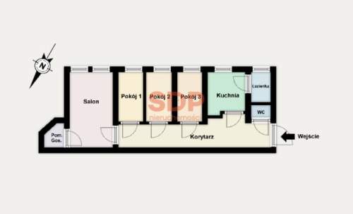 4 pokoje Śródmieście Łodzi 104,27m2