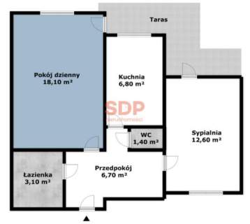 Rozkładowe mieszkanie z balkonem