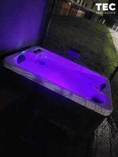 Mieszkanie z 2 ogródkami i jacuzzi 50 m Czyży