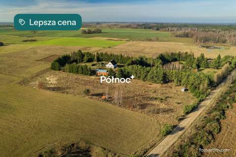 Sówka - atrakcyjna działka w gminie Srokowo