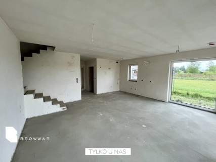 Dom bliźniaczy w standardzie premium 117m2 Garby