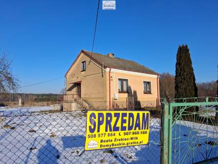Dom Podgaje 55 , gm. Busko-Zdrój , z zabudowaniami , sprzedam...