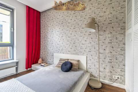 Designerska kawalerka garaż w Miasteczku Wilanów