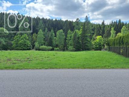 Targoszów działka 2350 m2 spokój las góry