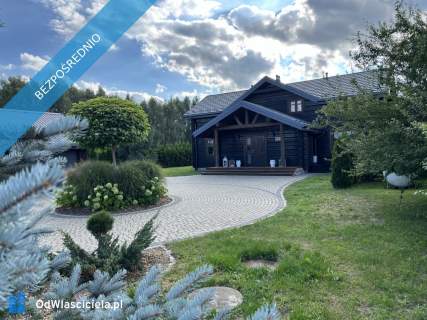 Jedyny taki dom jednorodzinny z bala drewnianego w Polsce, 176m2,