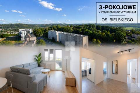 3 pokojowe, przestronne mieszkanie Bielskiego